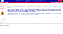 Desktop Screenshot of montenegrinos.com.ar