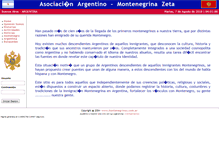 Tablet Screenshot of montenegrinos.com.ar